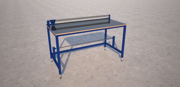 bench with cutter render