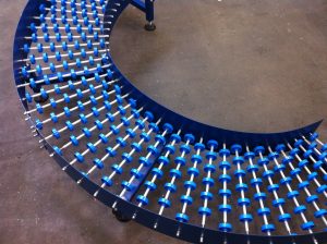 skate wheel gravity bend