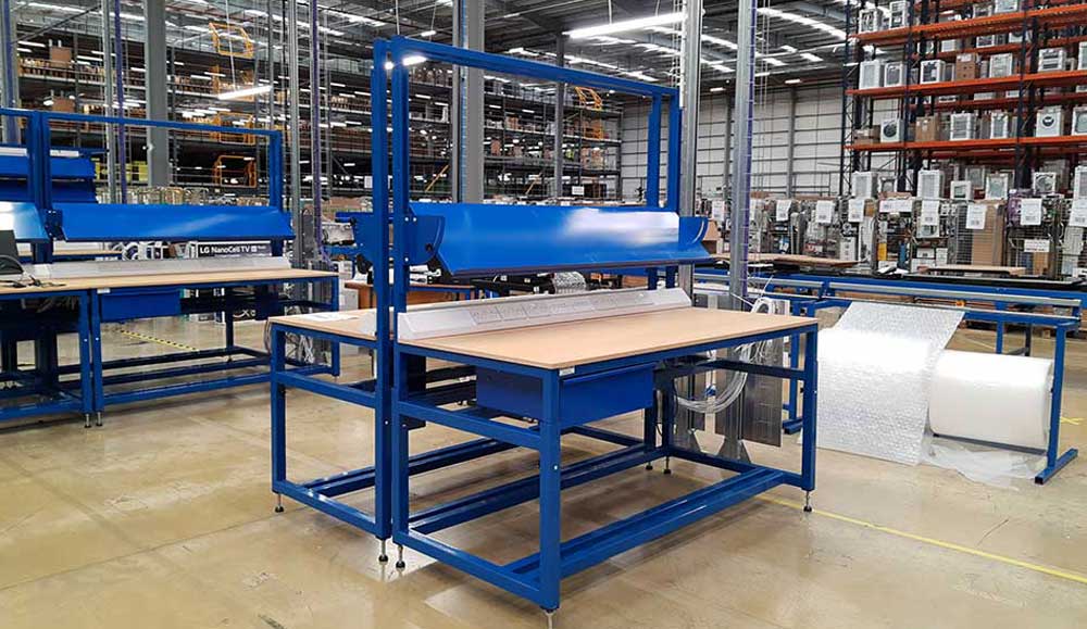 Warehouse bench