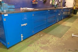 Heavy duty workbenches built to last in any workshop space