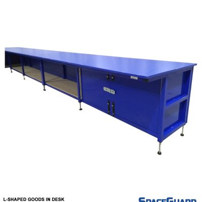 L Shaped Goods In Desk (12947)